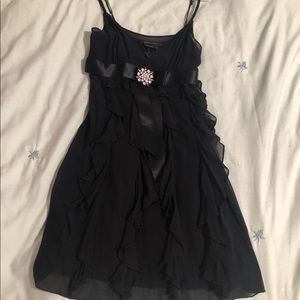 🖤BCBGMAXAZRIA black silk dress🖤